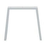 witte trapezium tafelpoot 72 cm